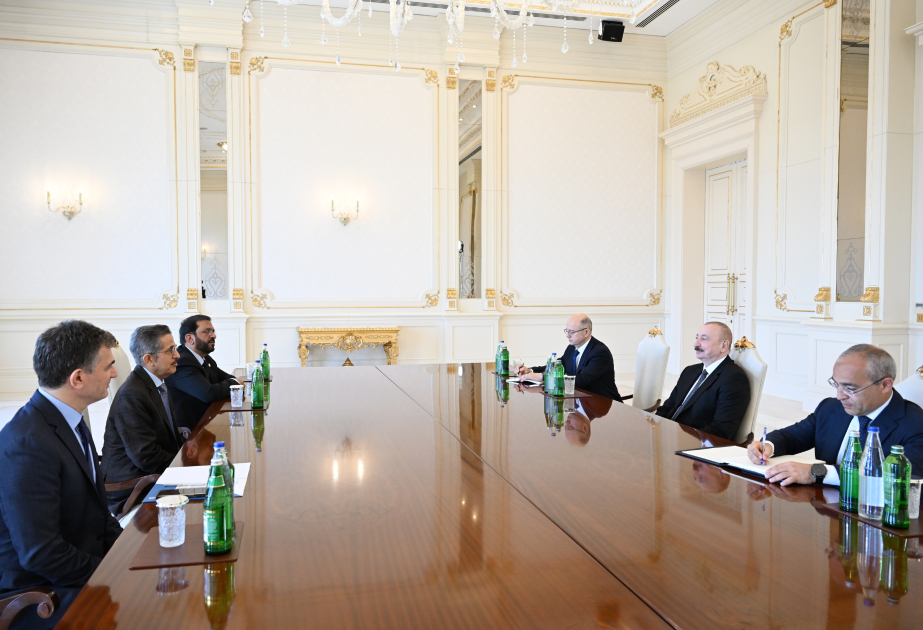 Präsident Ilham Aliyev empfängt Gründer und Vorstandsvorsitzenden des saudi-arabischen Unternehmens ACWA Power AKTUALISIERT VIDEO