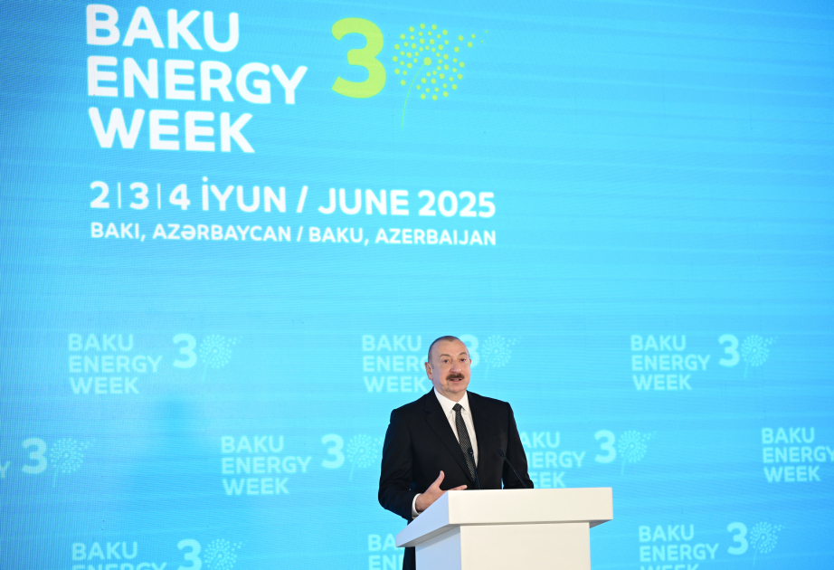 Presidente Ilham Aliyev: "Contrato del Siglo" cambió la situación geopolítica y geoeconómica en la región