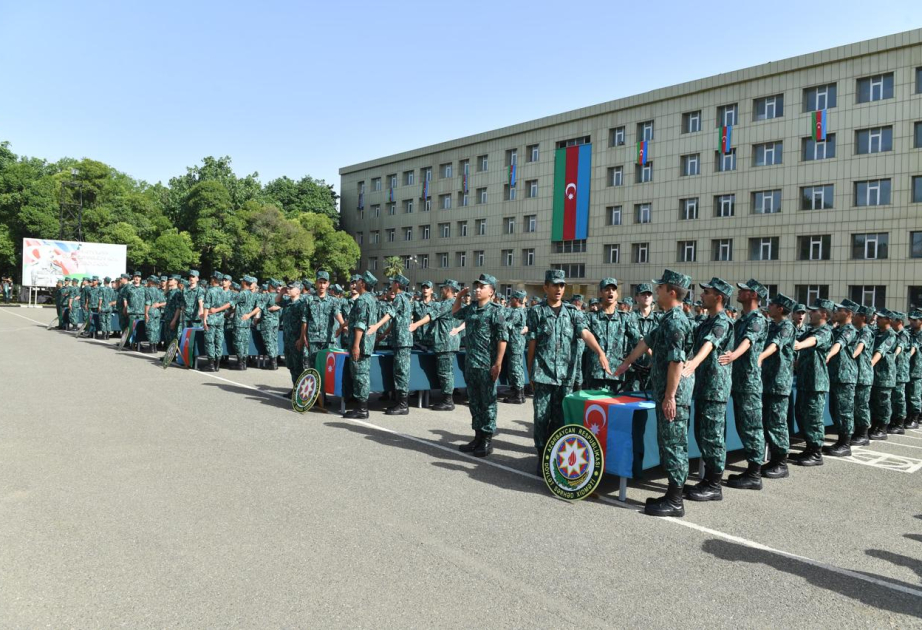 Состоялась церемония присяги молодых солдат