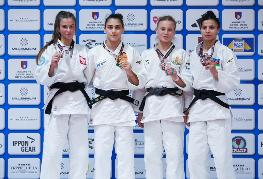 Azerbaijani judokas shine with four medals at Sarajevo Senior European Cup 2025