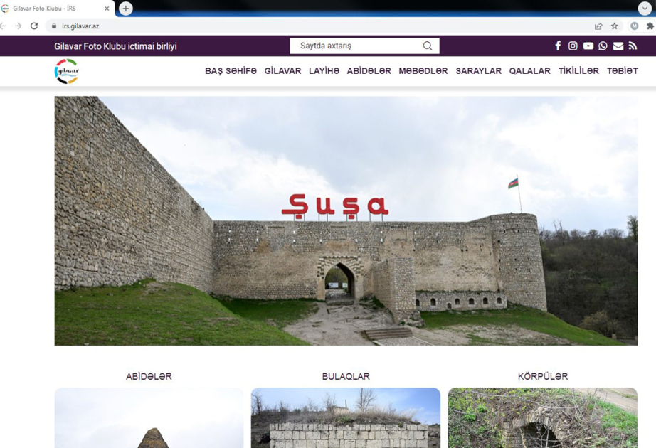 “Gilavar Foto Klubu” Azərbaycanın tarixi və mədəni irsinə aid layihəyə yekun vurub