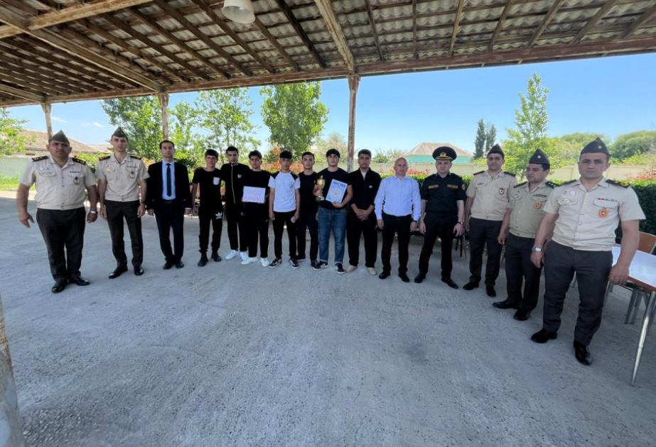 FHN-in Muğan Regional Mərkəzi “Gənc xilasedici və yanğınsöndürən” XII Ümumrespublika yarışlarının zona birinciliyini keçirib