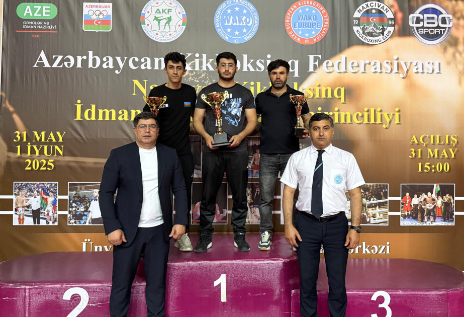 Naxçıvan Kikboksinq İdman Klubunun açıq birinciliyi keçirilib