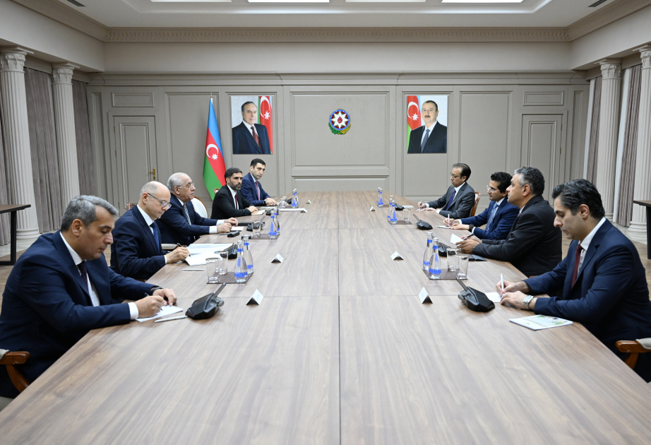Azerbaijan’s Prime Minister meets with Pakistan’s Minister for Petroleum