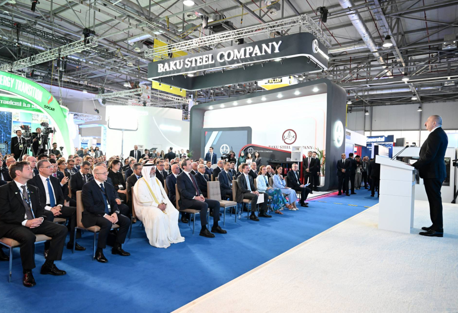®  “Baku Steel Company” 30-cu Yubiley Beynəlxalq Xəzər Neft və Qaz Sərgisində