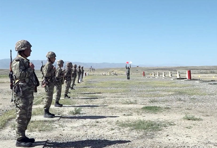 Azerbaijan’s Combined Arms Army holds training session with reservists
