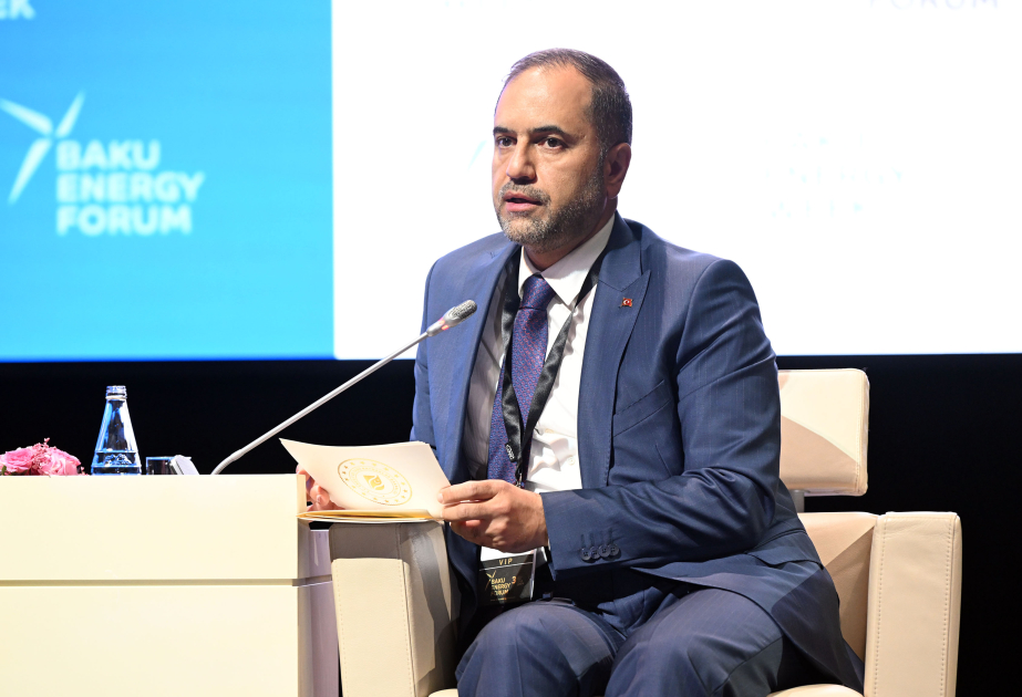 Ahmet Berat Çonkar: Məqsədimiz gündəlik qaz hasilatını 40 milyon kubmetrə çatdırmaqdır VİDEO