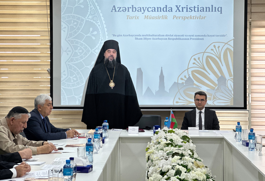В Баку состоялся круглый стол на тему «Христианство в Азербайджане: история, современный период, перспективы» ВИДЕО
