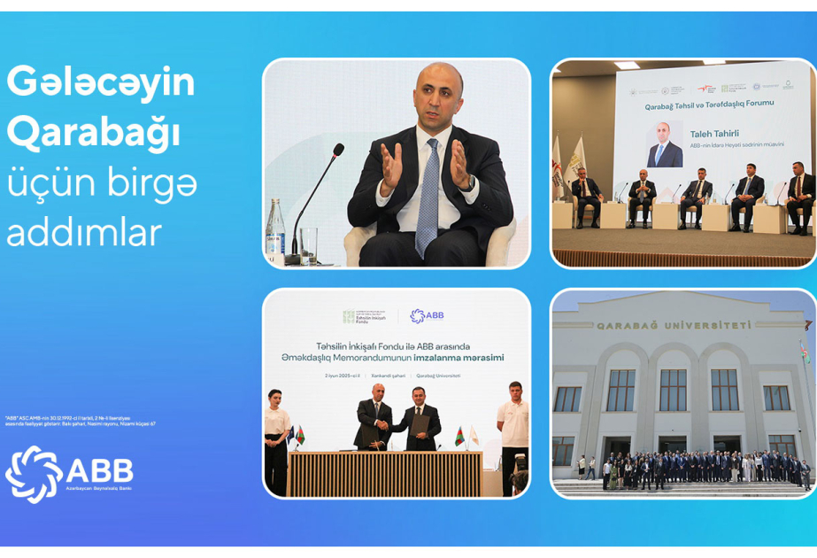 ®  ABB Qarabağ Universitetinin 50 tələbəsinə təqaüd ayıracaq