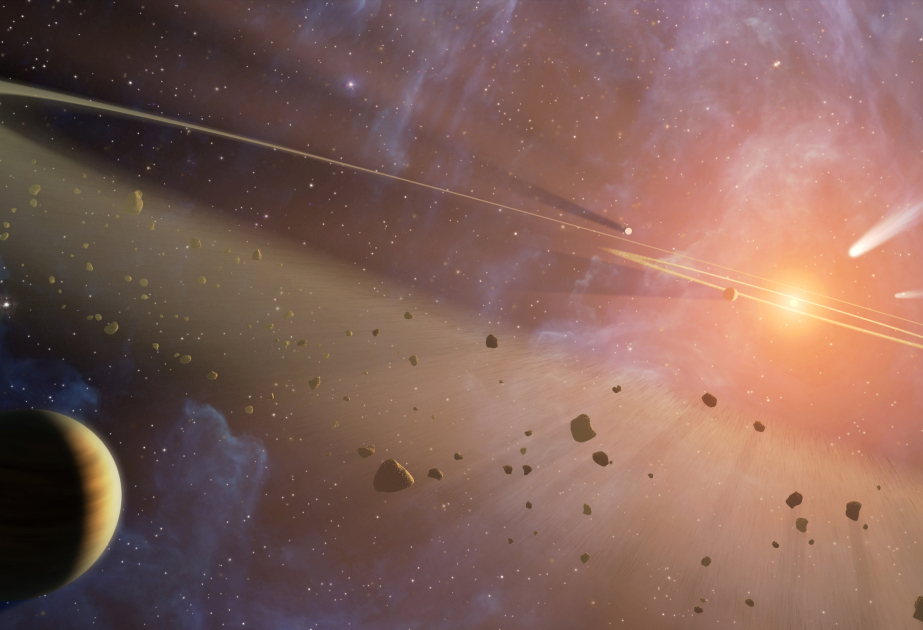 Water discovered around a young, Sun-like star for first time