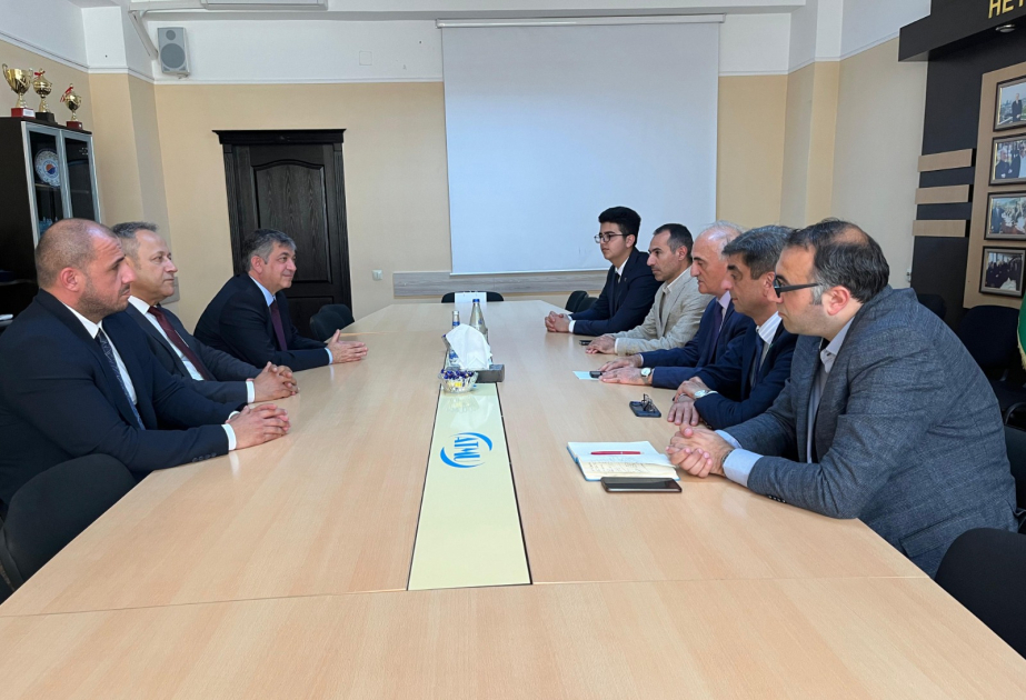 Delegation of European University of Lefke visits Azerbaijan Tourism and Management University