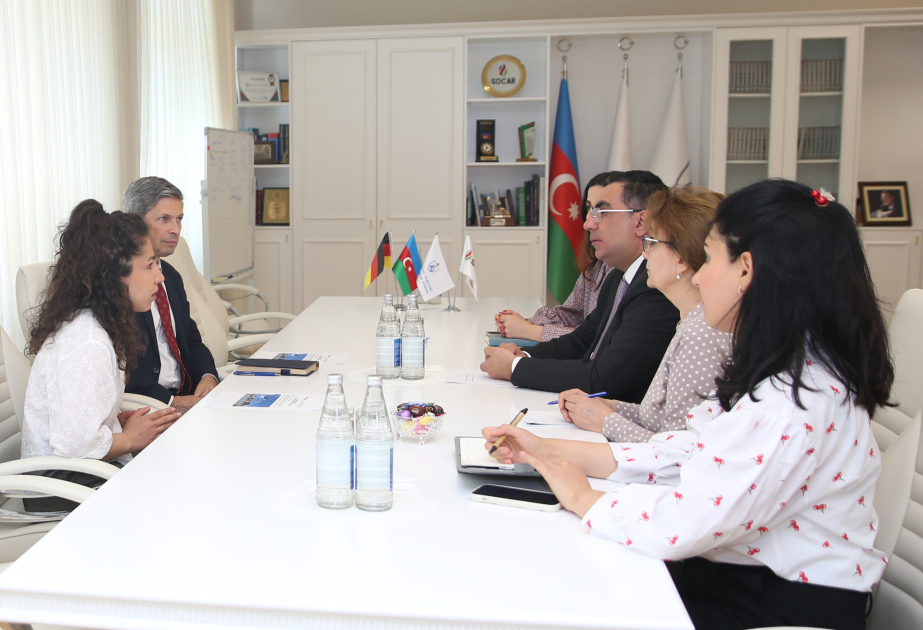 Bakı Ali Neft Məktəbində DAAD Regional Tbilisi ofisinin rəhbəri ilə görüş olub