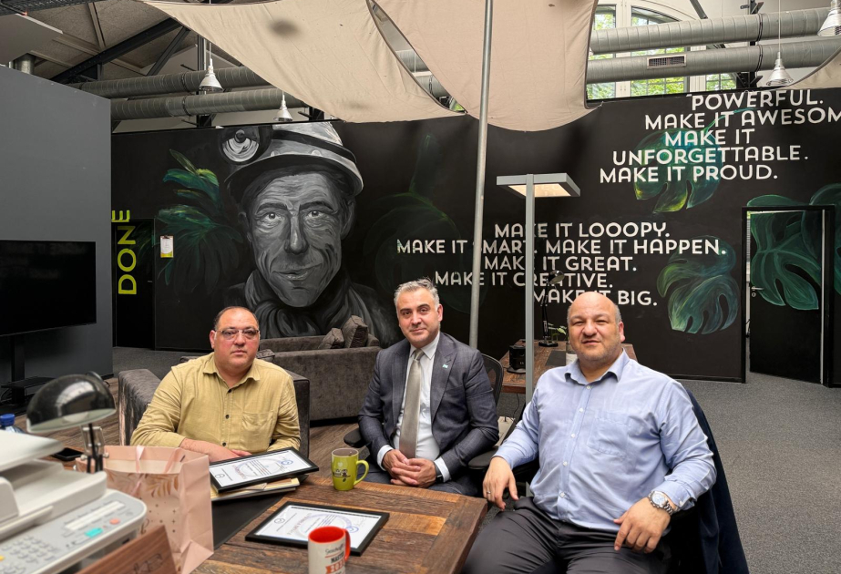 En Moers se celebró una reunión con representantes de los medios de comunicación sobre la promoción de Azerbaiyán