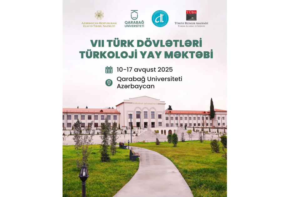 Garabagh University to host 7th Turkology Summer School of Turkic States