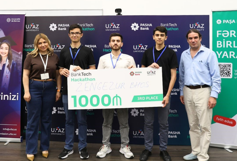 BANM tələbələri “BankTech” hakatonunda uğur qazanıblar