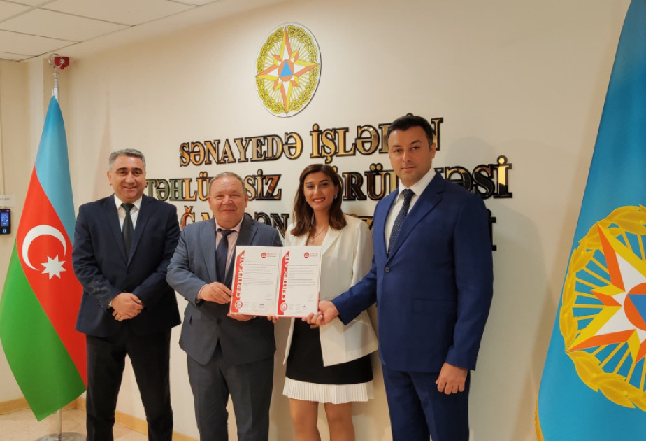 Dövlət Agentliyi beynəlxalq sertifikata layiq görülüb