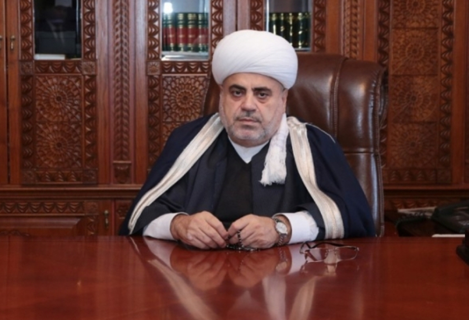 Şeyxülislam Qurban bayramı münasibətilə Azərbaycan xalqını təbrik edib