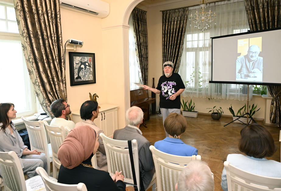 Maqsud İbrahimbəyov Yaradıcılıq Mərkəzində yaradıcılıq ictimaiyyətinin nümayəndələri ilə görüş keçirilib