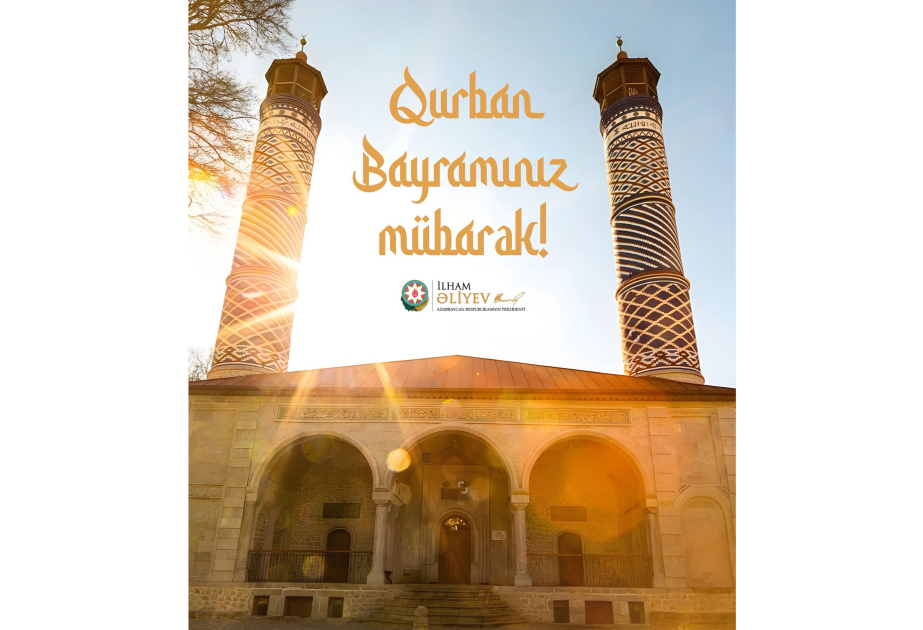 President of Azerbaijan shared post on the occasion of Eid al-Adha