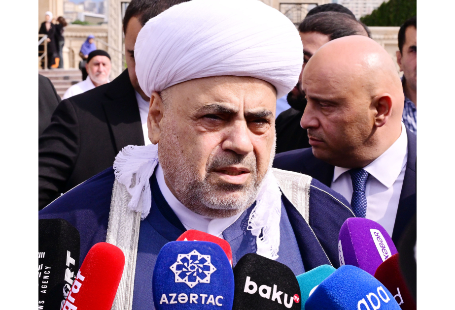 Şeyxülislam: Bu gün Azərbaycanda dinlər və məzhəblər arasında heç bir münaqişə yoxdur VİDEO