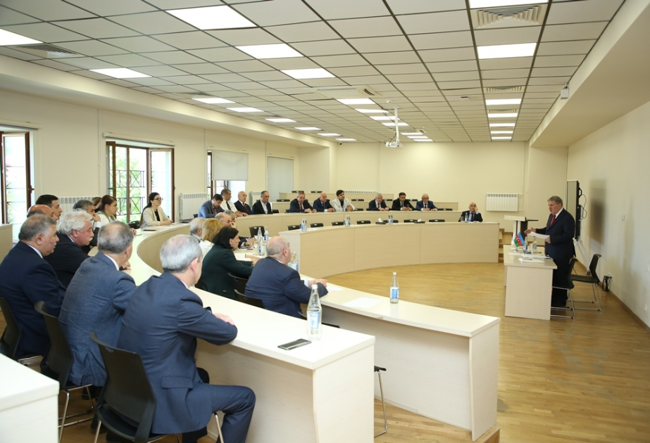 Qarabağ Universitetində AMEA Rəyasət Heyətinin iclası keçirilib