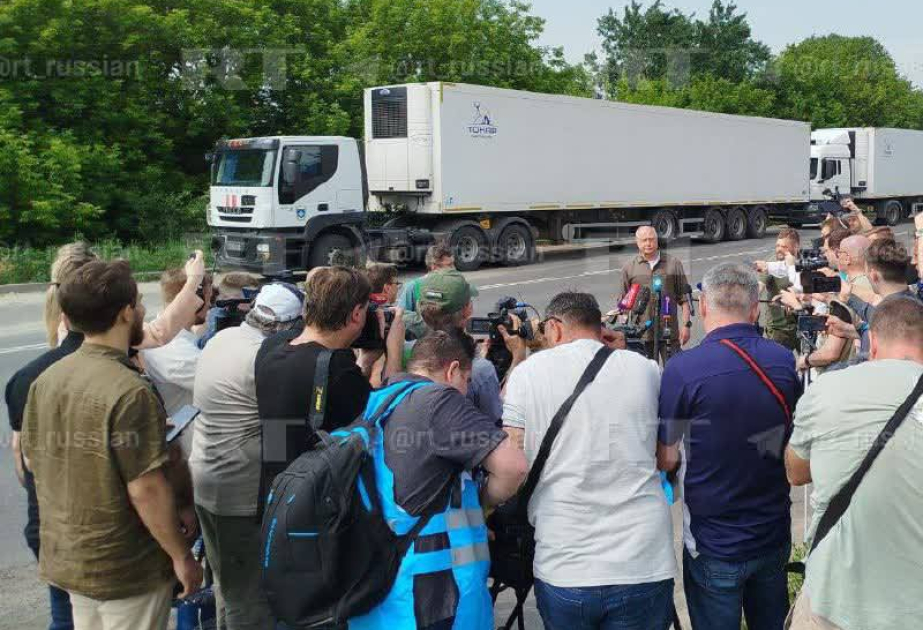 Россия доставила в район обмена первую партию тел погибших украинских солдат