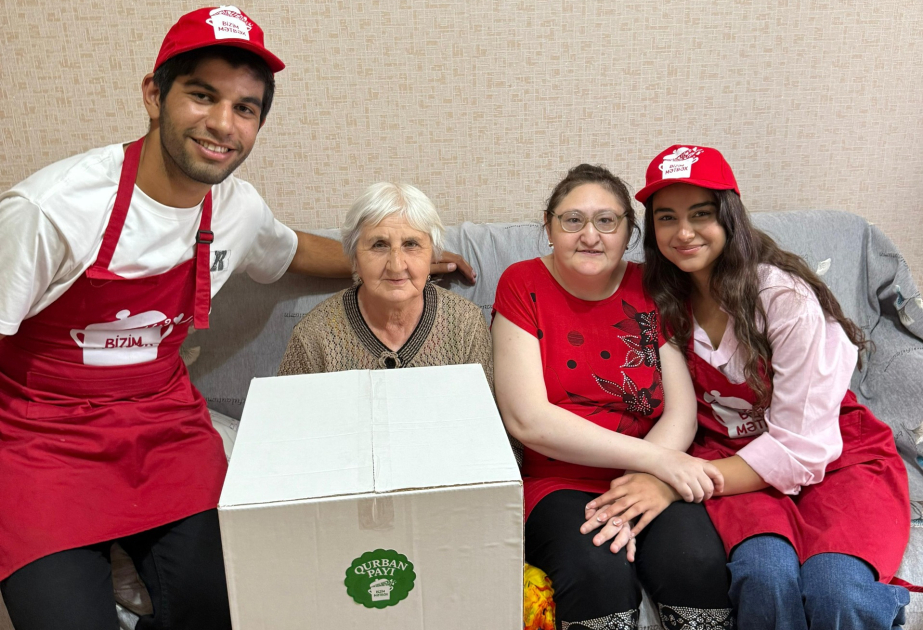 Delivery of Eid al-Adha food to low-income families continues at the initiative of Leyla Aliyeva