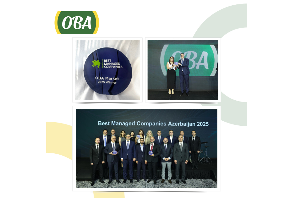 OBA “Best Managed Companies Azerbaijan 2025” qalibi oldu