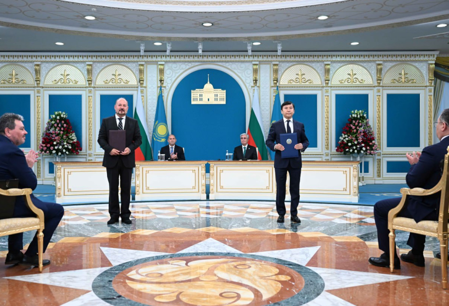 Казахстан и Болгария подписали меморандум о развитии Среднего коридора