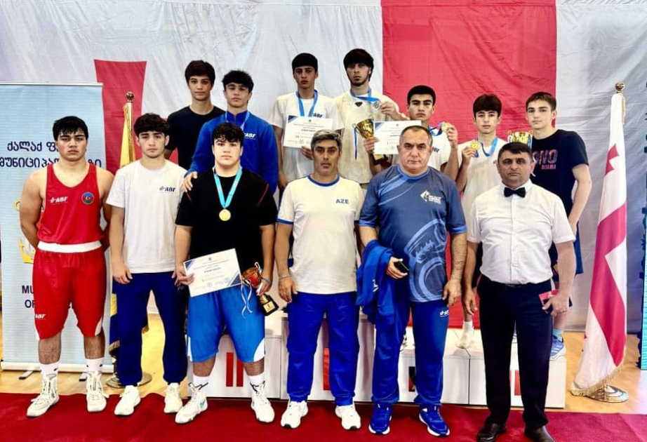 Azərbaycan boksçuları Gürcüstanda 3 qızıl, 2 gümüş və 2 bürünc medal qazanıblar
