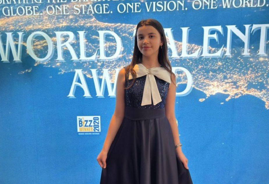 Шекинская школьница заняла первое место на международном конкурсе World Talent Award