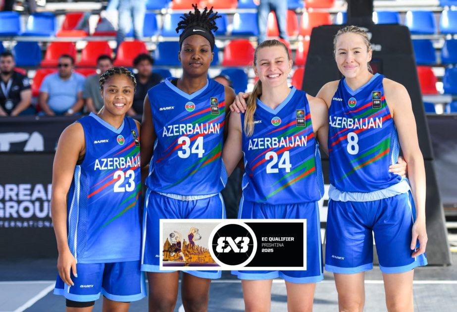 منتخب أذربيجان للسيدات لكرة السلة 3×3 يتأهل الى المرحلة النهائية من بطولة كأس أوروبا