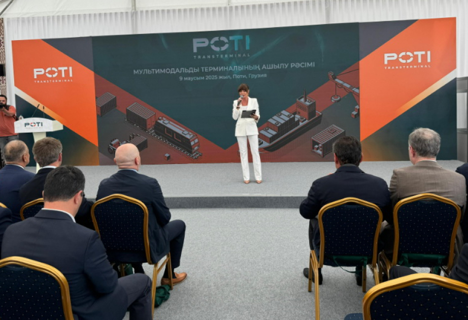 Azərbaycanın iştirakı ilə “Poti TransTerminal” istifadəyə verilib