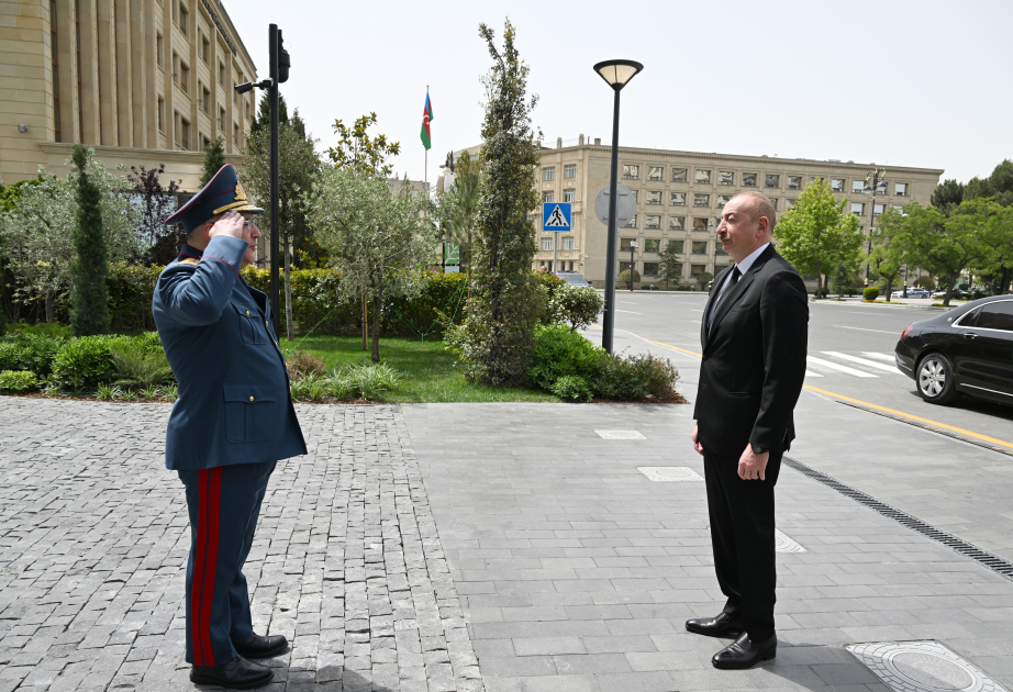 Президент Ильхам Алиев принял участие в открытии нового административного здания Государственного таможенного комитета ВИДЕО