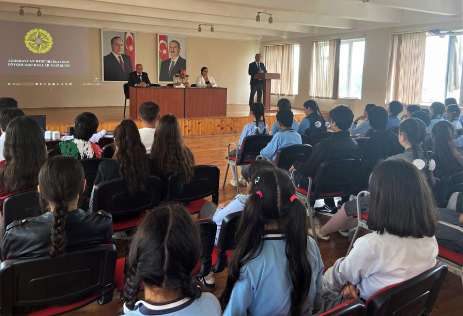 Fövqəladə Hallar Nazirliyi silsilə maarifləndirmə tədbirləri keçirib