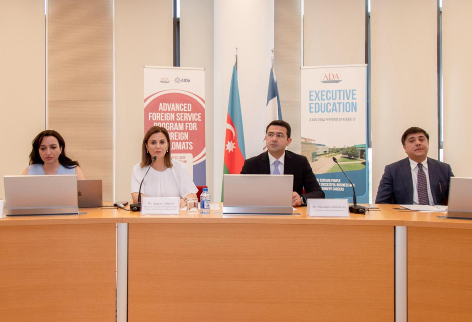 Əcnəbi diplomatlar üçün təlim proqramına başlanılıb