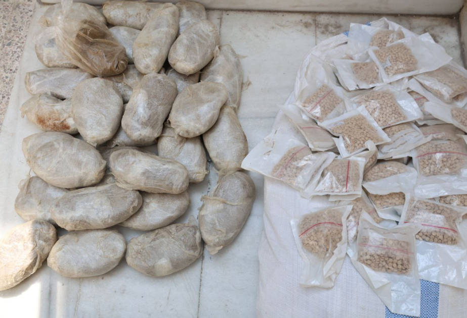 Hələbdə külli miqdarda narkotik vasitə və həb müsadirə edilib