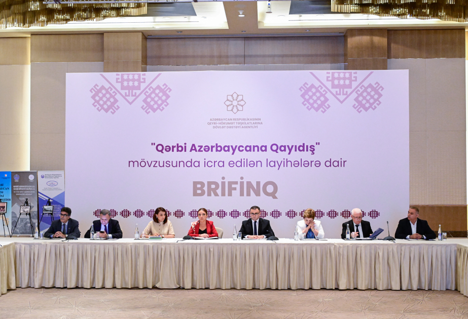 Qərbi Azərbaycan mövzusunda QHT layihələrinin keyfiyyət və kəmiyyət göstəriciləri yüksəlib - Brifinq  VİDEO