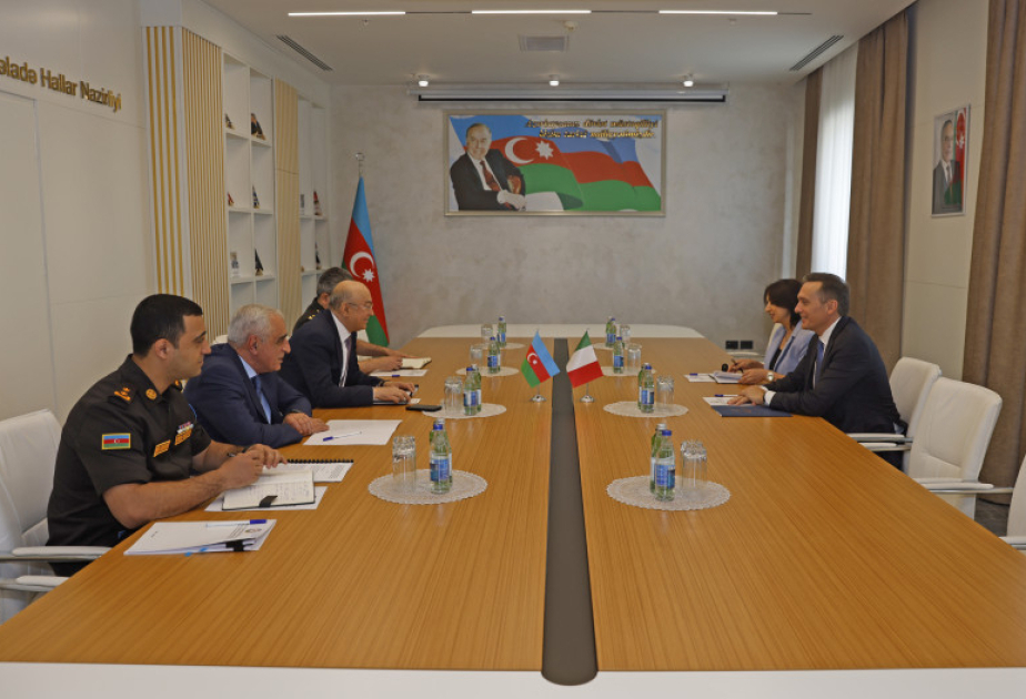 Azerbaijani and Italian emergency authorities explore prospects for cooperation
