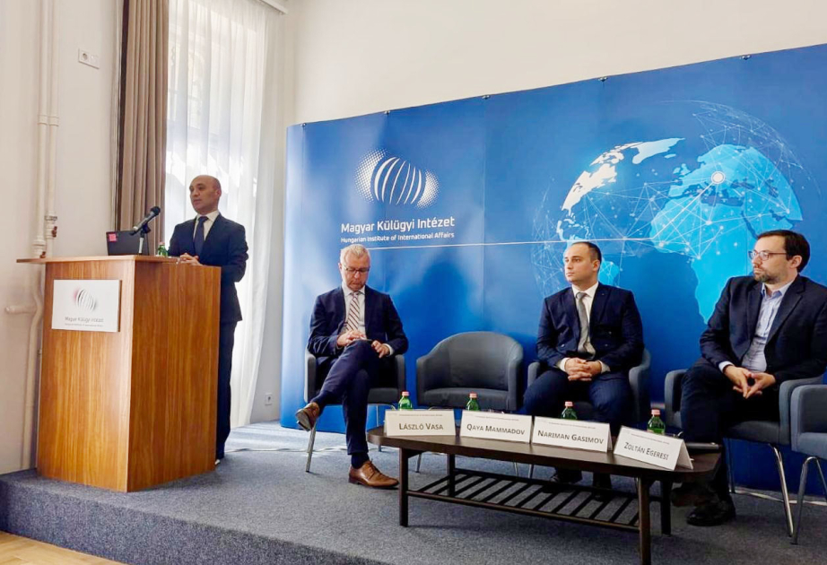 History of the Western Azerbaijan presented at Budapest-hosted international conference