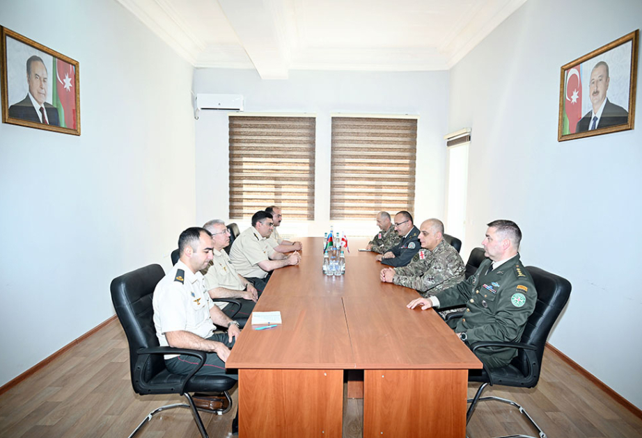 Azerbaijani, Georgian military medical specialists hold meeting