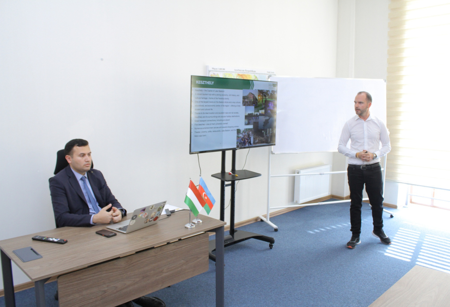 Group of Hungarian scientists from Mate University visit Azerbaijan State Agricultural University