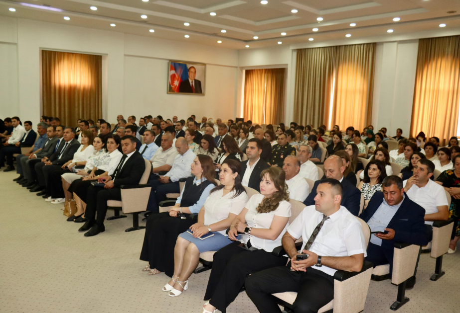 Samuxda Milli Qurtuluş Gününə həsr olunan tədbir keçirilib