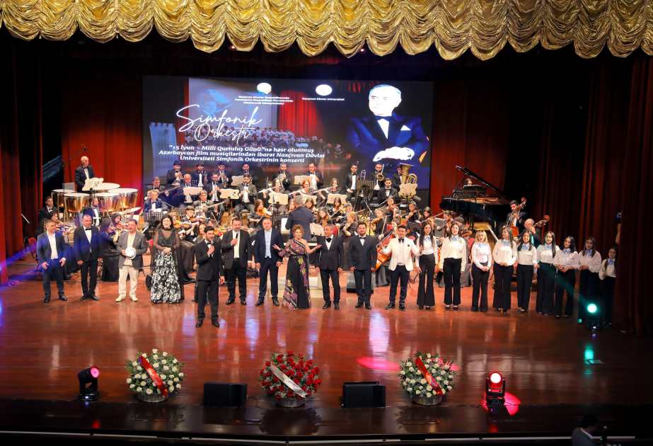Naxçıvanda Milli Qurtuluş Gününə həsr olunmuş konsert proqramı təşkil edilib