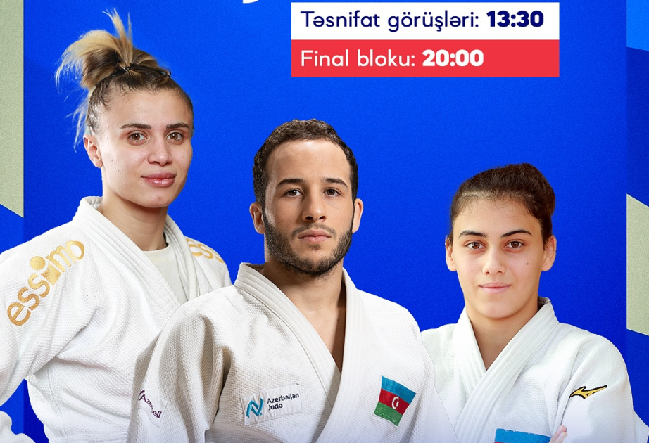 Trois judokas azerbaïdjanais en lice aux Championnats du monde