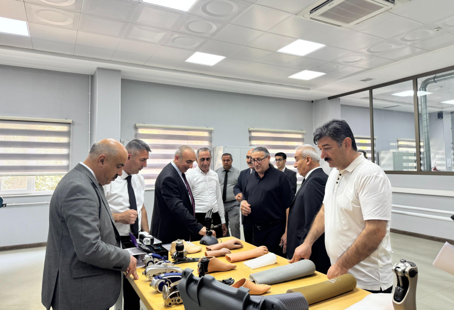 Protez-Ortopedik İstehsalat və Reabilitasiya Mərkəzinə infotur təşkil olunub