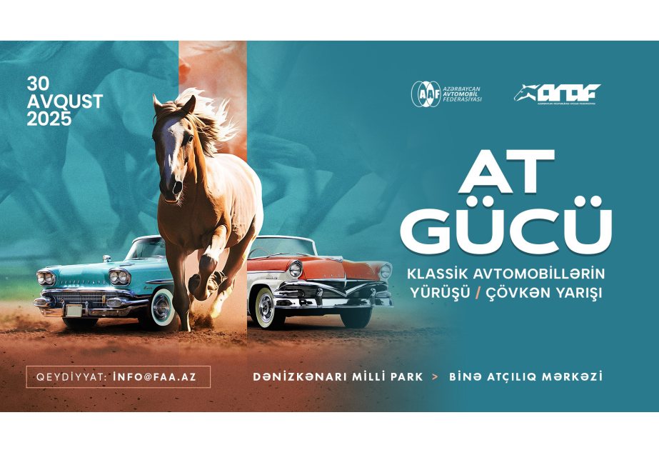 Baku to play host Classic Car Rally and Chovgan Race - "Horsepower" shows together
