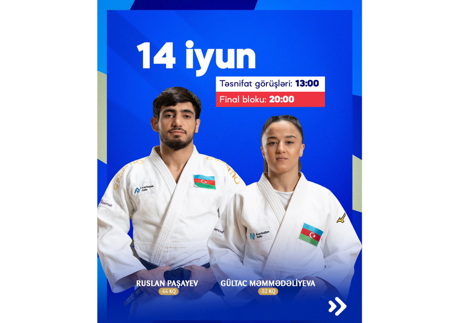 Azərbaycanın daha iki cüdoçusu dünya çempionatında mübarizəyə qoşulur