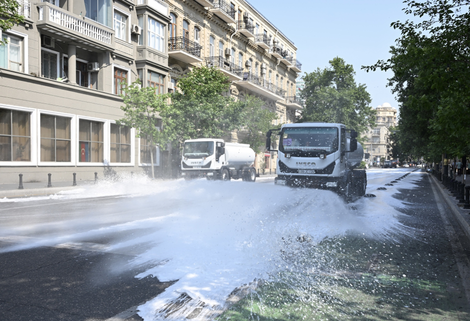 В столице в очередной раз проведена масштабная уборка