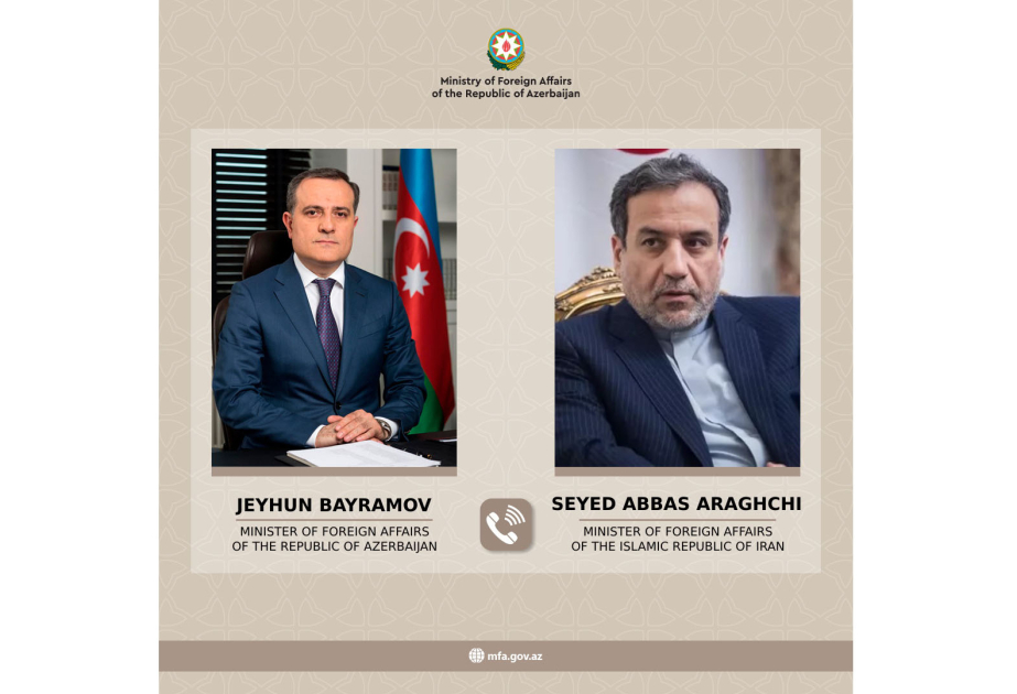 Djeyhoun Baïramov et Seyed Abbas Araghchi échangent sur les tensions croissantes dans la région